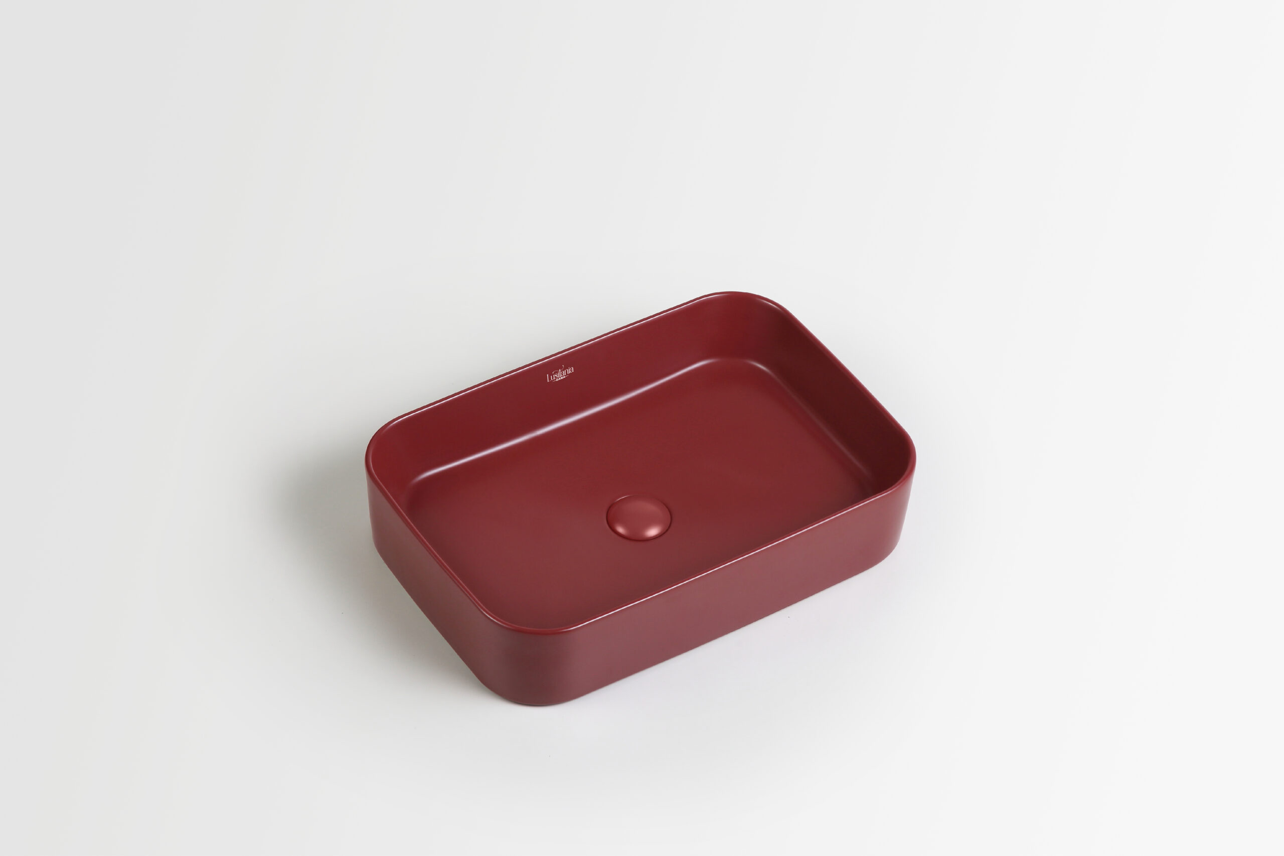 Veda Basin - 55 x 38 x 13 - Matte Red