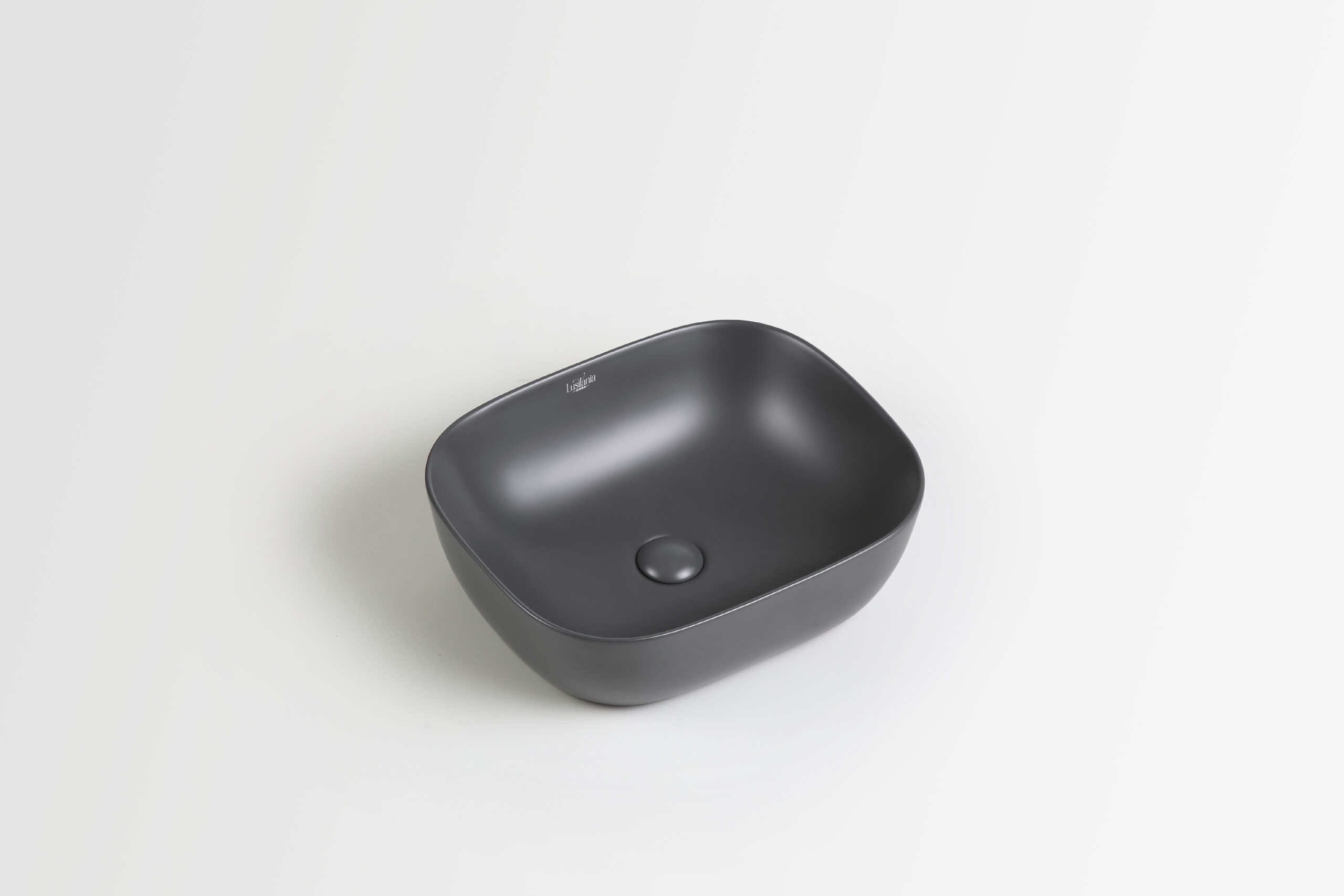 Linea Basin - 50.5 x 40.5 x 14mm - Grey