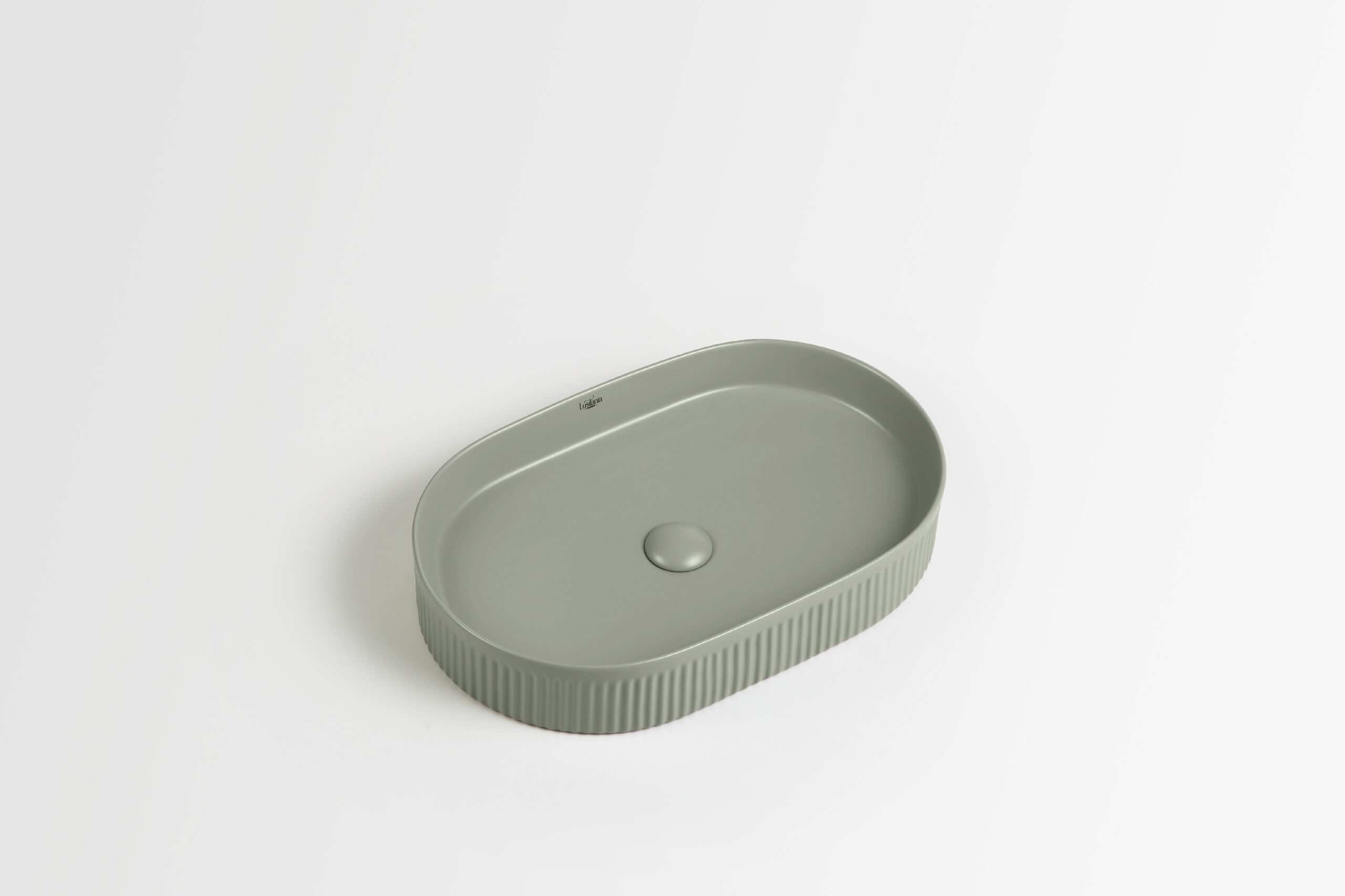 Linea Basin - 60 x 37.5 x 11mm - Matte Kakii