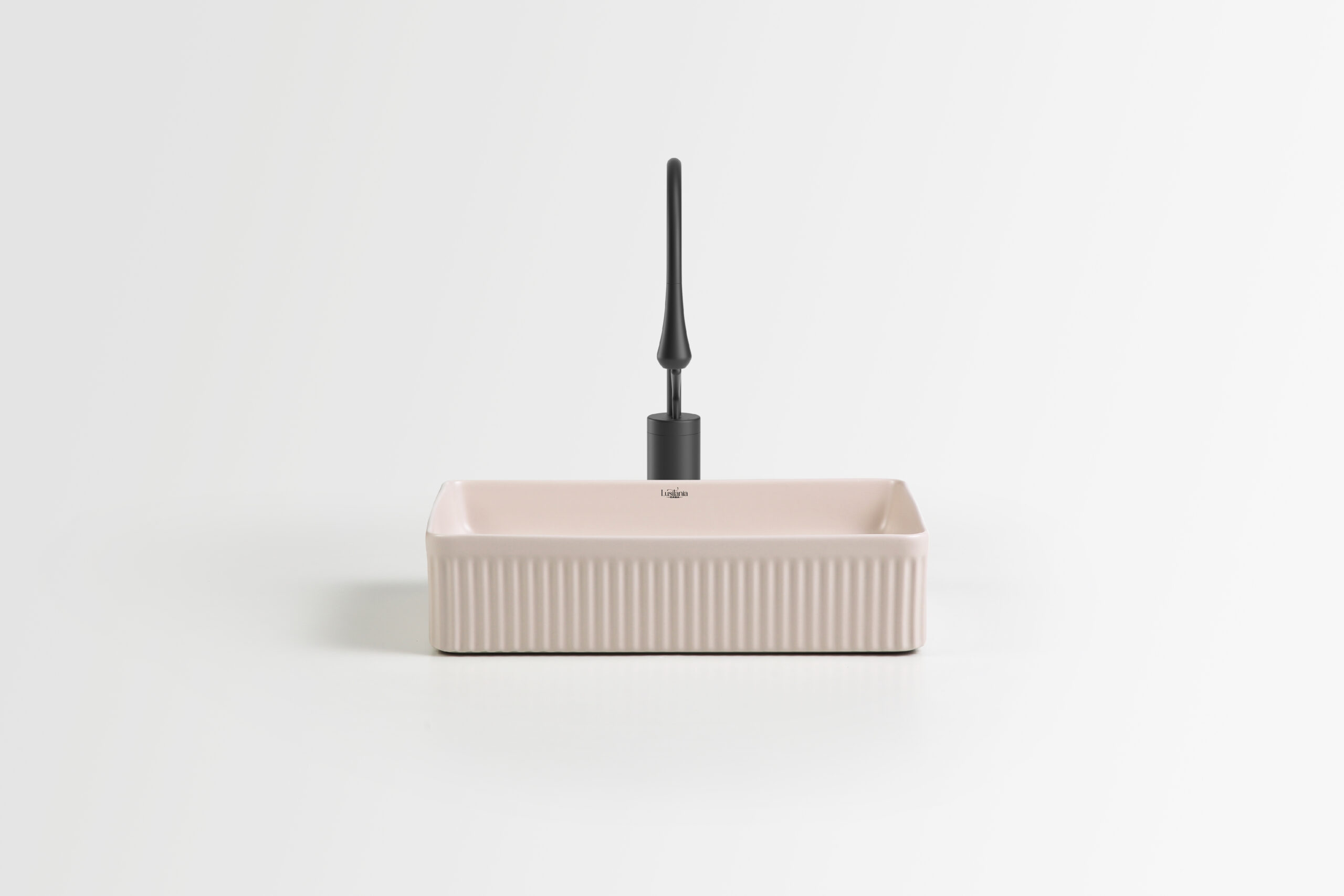 Horizon Basin - 50 x 38 x 10mm - Matte Kakii