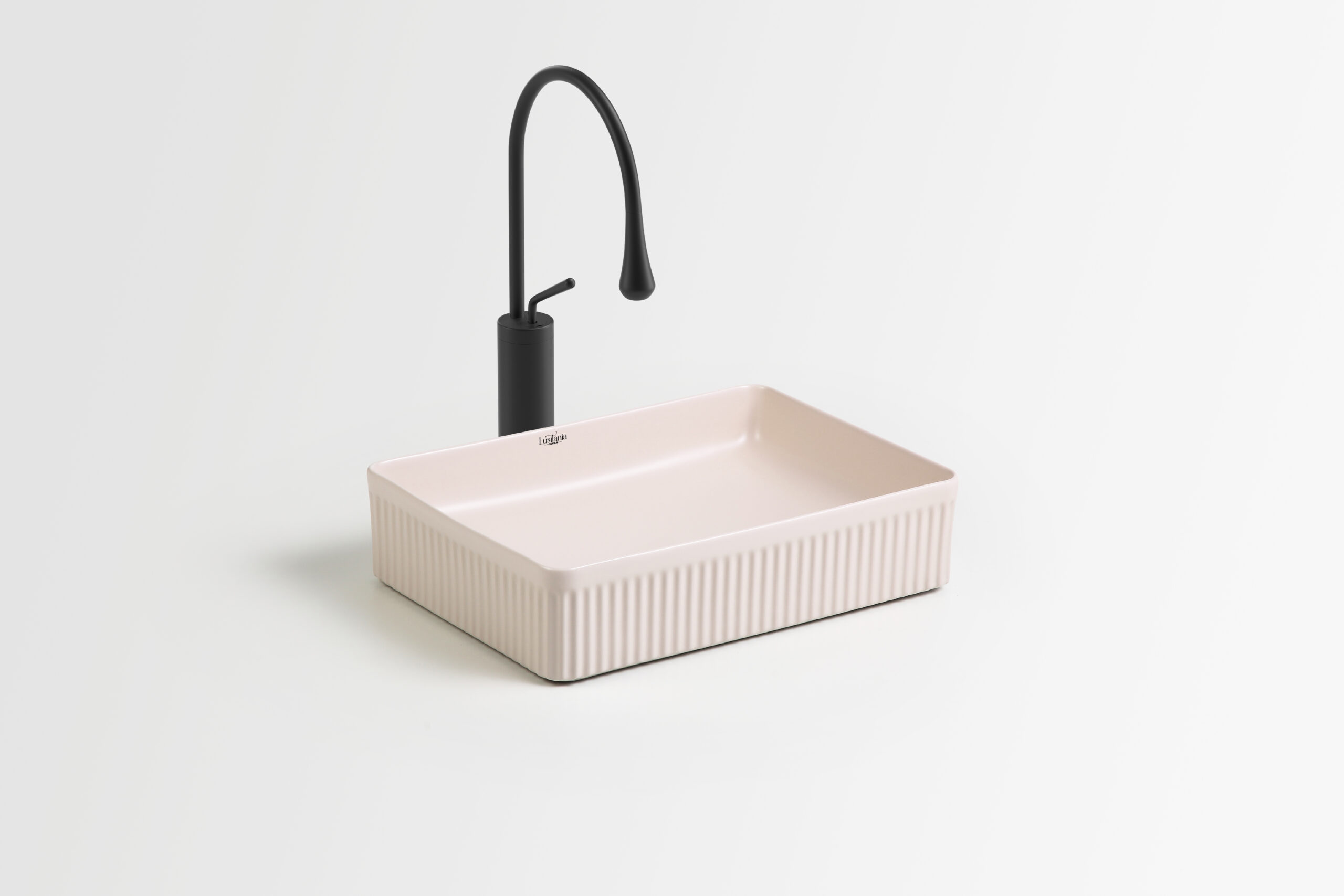 Horizon Basin - 50 x 38 x 10mm - Matte Kakii